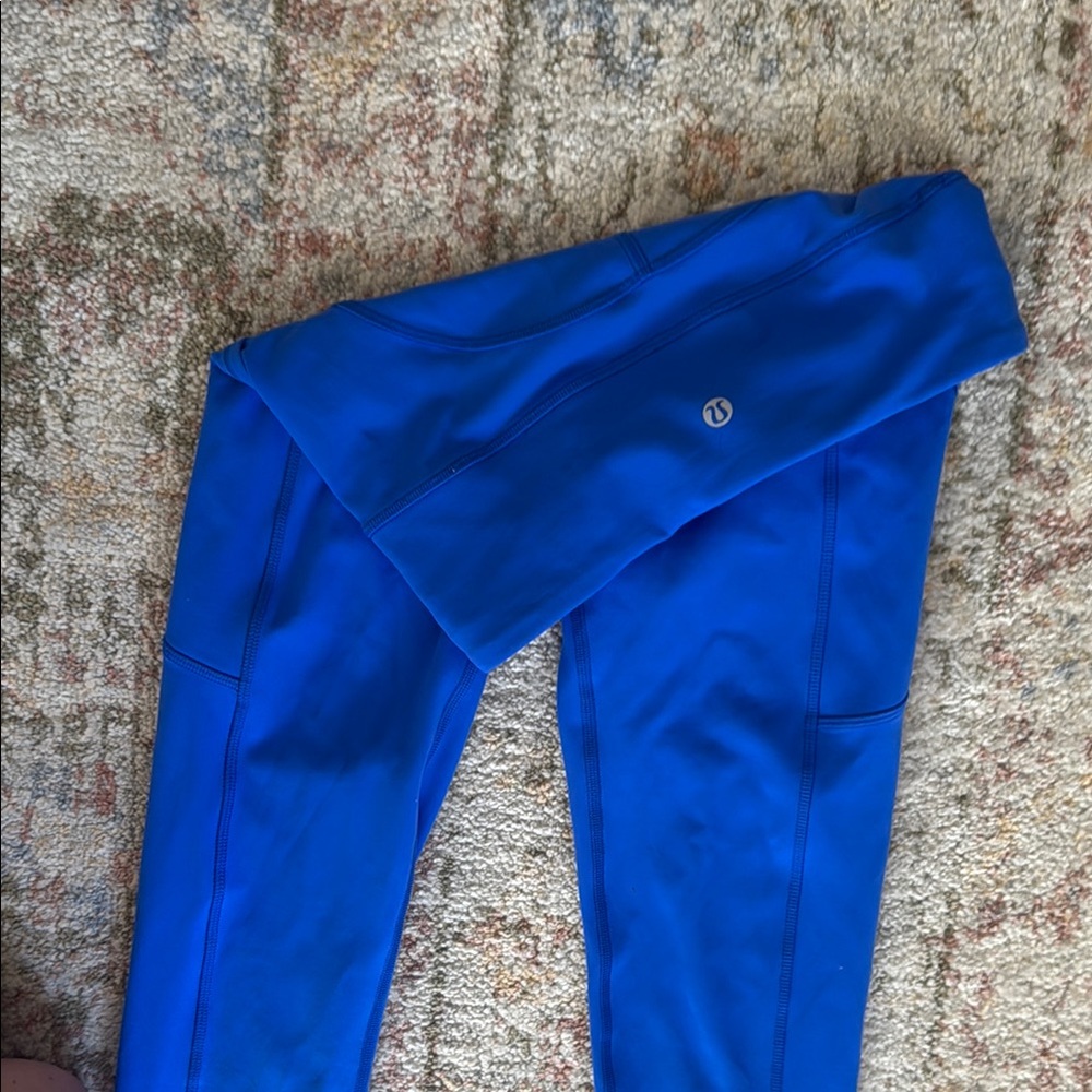 Blue LULULEMON Leggings